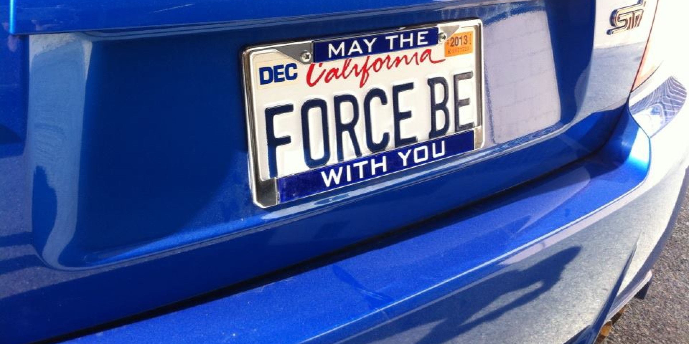 Star Wars Custom Plate