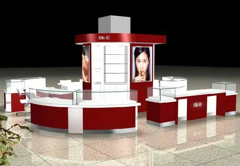 化妝品展柜應(yīng)該如何進行挑選設(shè)計？
